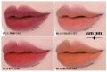 Huxiabeauty PAck Of 4 MAKEUP Powder Puff Lippie Lip Cream, Liquid Lipstick Makeup Moody Shade For Girls And Women R1288 8g. 