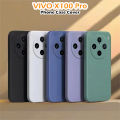 Original For VIVO X100 Pro Silicone Full Cover Case Classic Solid Color Phone Case Cover. 