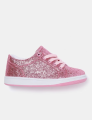 pink sneakers for girls shiny look shoes for ladies glossy golden sneaker for girls silver shoes for women. 