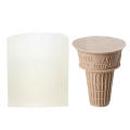 Silicone Ice Cream Mold Diy Ice Cream Cone Candle Soap Mold Soap Candle Clay Mold For Wedding Chocolate Dessert Making Molds For Candles. 