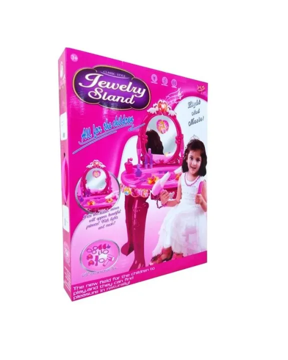 Princess%20Jewelry%20Dressing%20Table%20With%20Stool%20-%20Pink%20-%20Image%204