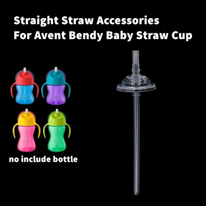 2pcs%20Drink%20Straight%20Straw%20Replacement%20Accessories%20for%20Avent%20Bendy%20Baby%20Straw%20Cup%20Baby%20Drink%20Bottle%20(no%20bottle)%20-%20Image%205