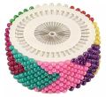 Pack of 12 Hijab Pins Multi Color Hijab Pin Scarf Pins. 12 cards 40 Pins In a Card. 