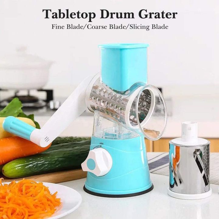 Tabletop%20Drum%20Grater%20Rotating%20Manual%20Vegetable%20Slicer%20Machine%203%20Blades%20%7C%20Vegetable%20Cutter%20&%20Onion%20/%20Fruit%20Slicer%20%7C%20All%20in%20One%20Chopper%20for%20Household%20Kitchen%20Cheese%20Grater%20-%20Image%203