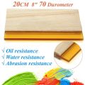 2pcs 8 Inch Silk Screen Printing Press Squeegee Single 70 Durometer Ink Scraper Tools. 