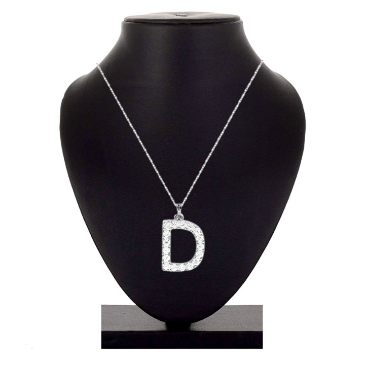 Initial%20Letter%20Stainless%20Steel%20Silver%20Alphabet%20Pendant%20Necklace%20Monogram%20charm%20cubic%20zirconia%20Jewelry%20Gifts%20-%20Image%202