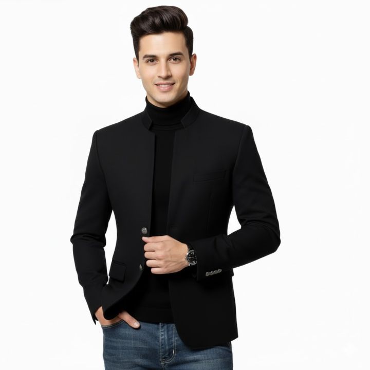 Warm and Stylish Men’s Fleece Coat | Daraz.pk