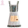 Cleaning Apron Sleeveless Anti-fouling Cleaning Apron Cooking Pinafore. 
