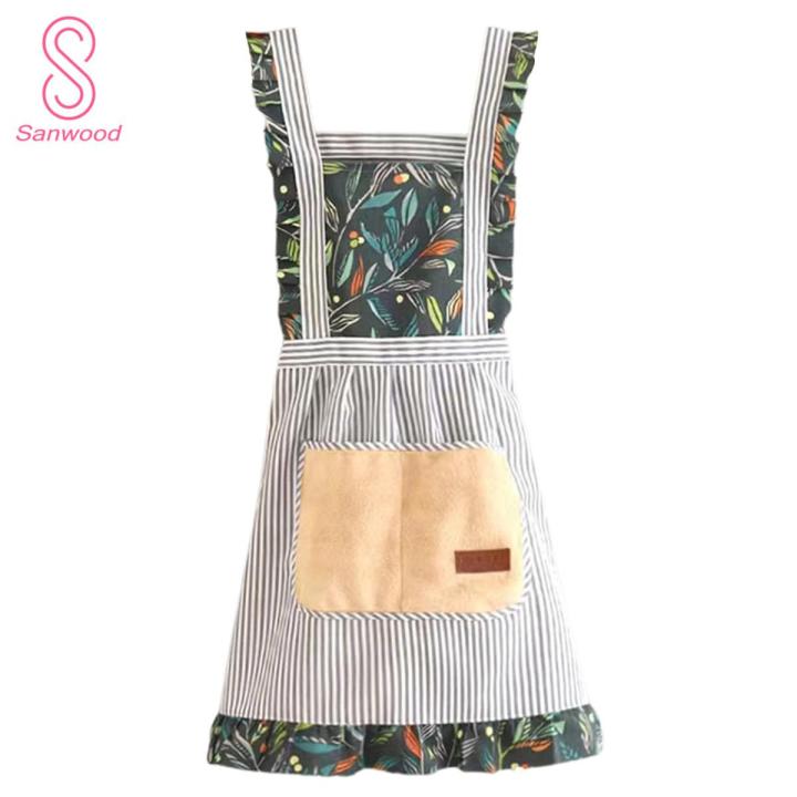 Cleaning Apron Sleeveless Anti-fouling Cleaning Apron Cooking Pinafore