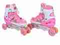 2 in 1 IMPORTED 4 wheel skating shoes , 4 lightening skating shoes. 