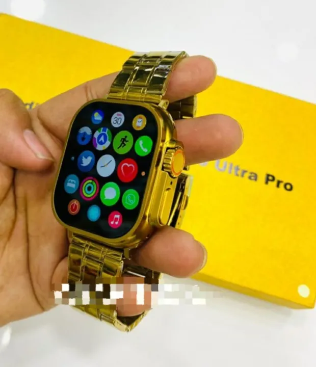 HK9 Ultra – Golden Edition: Smartwatch with a 2.2″ “infinite” display ...