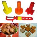 Shami Kebab Maker Kabab Shaper Saancha Shami Kabab Maker Pack Of 3 With Free Peeler High Quality Onion Cutter Potato cutter Cookie Cutter Shami Cutter Heart Shape Cutter Plastic Shami Maker Potato Peeler Onion Peeler Salad Peeler. 