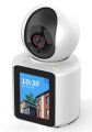 Video Calling Smart WiFi Camera with Screen | Two-Way Video Calling | Full HD Resolution | Wide Angle View | Human Detection | App Control | One-Button Call | PTZ Control. 
