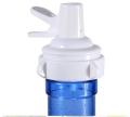 Nozzle-Dispenser Nozzle Bottle - Large Water Bottle Nozzle - Convenient Solution for holding, handling and pouring of water from 19 L water bottles  Durable, Washable and Reusable.   Adjusts to all ~19 Liter Water Bottles. 