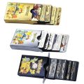 55 Pcs Pokemon Gold Foil Cards –TCG Trading Card Game, Rare Collection, Kids Gift, Golden Edition (Pokemon TCG, Pokeman, Pikachu, Charizard, Holo Foil) – Limited Stock!. 