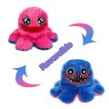 Huggy Wuggy Reversible Plush Toy Game Character Poppy Playtime Plush Doll Horror Kids Flip Soft Stuffed Toys Birthday Gift. 