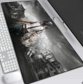 LipiWorld Gaming Waterproof Large XXL Mouse Pad for PUBG Erangel Edition (300x700x2mm) Mousepad  (Black). 