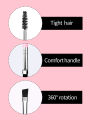 【HOT】 6PCS Eyebrow Brush Eyelash Comb Makeup Brushes Dual Ended Angled Brush Spoolie Brush 2 In 1 Lash Eyebrow Brush Set Makeup Tool. 