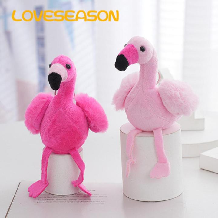 Bird Plush Toy Soft Pink Bird Plush Keychain Cute Stuffed Animal Backpack Pendant for Girls Perfect Gift less Than Plush Bird Ornament