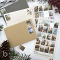 【yuliang shopping mall】5pcs/set Vintage Natural Style Animal Landscape Lined Envelope Socket Envelopes for Packing Shipping. 