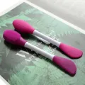 Double Ended Silicone Face Mask Brush, Facial Cleansing Brush, Premium Soft Facial Masks Other Skin Care Applicator Tool for Cream, Body Lotion,Moisturizer. 