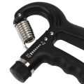 Grip Strength Trainer, Stainless Steel Spring Adjustable Hand Grip Strengthener with Counter for Muscle Building. 