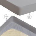100% Waterproof Mattress Cover In Fitted Sheet Style For King or Double Size - 72 x 78  Premium Quality Mattress Protector with Strong Elastic Grip. 
