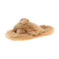 Thick Bottom Fur Slippers Fall and Winter New outside Girls Cartoon Capi Bara Soft Bottom Light Luxury Lightweight Stepping Shit Feeling. 