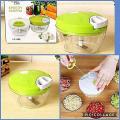 Mini Speedy Chopper Manual Hand Pull Vegetable & Meat Mini Turbo Cutter. 