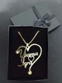 Customized DOUBLE NAME BEAUTIFUL NECKLACE BEST GIFT FOR COUPLES-JEWEL AURA. 