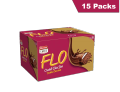 FLO Coated Cake Bar Double Chocolate (Rs. 10 Packs). 