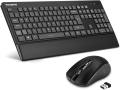 ViCTSING Wireless + Bluetooth Keyboard, Model PC 132A. 