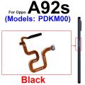 Fingerprint Sensor Flex Cable For OPPO A92 A92S A96 A98 4G 5G Side On OFF Power Buttons Touch Sensor FingerPrint Flex Ribbon. 