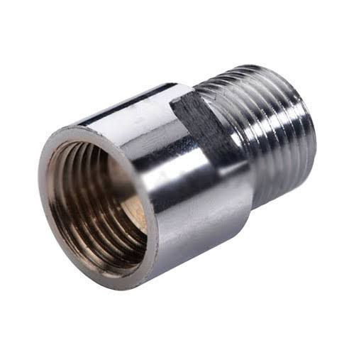 Cp nipple 1 to 6 Inch Brass Qabil Company extension for muslim shower toilet hand shower and bib tap thread nipple 3/8 x 3/8, 1/2 x 1/2