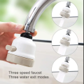 Faucet Head - 360° Rotatable Faucet Spray Head Tap, Splash Filter Nozzle, 3 Modes Adjustment. 