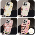 Cartoon Cute Patrick Star SpongeBob Case for Realme C53 C15 C55 C21Y C20 C51 C25 C25Y Note 50 C33 C35 C20A C30 C12 C11 C25s 8i 5 6i 5i 5s Narzo 50 N53 Plating Metal Lens Case. 