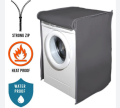 100% Waterproof Washing Machine Cover - Front Loader - 7KG to 12KG | Premium Quality. 
