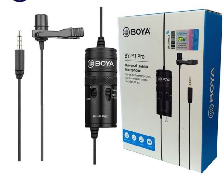Boya BY-M1 pro Universal Lavalier Microphone
