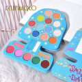 28 Colors Cute Design Professional Party Cosplay Makeup Kit Highlighter Blush Eyeshadow Palette. 