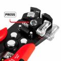 Automatic Wire Cutter 5 in 1, and Self Adjusting Wire Striper | Cutter | Crimper, 8 Inch Multi Pliers For Electrical Tools Pliers. 