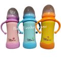 Stainless Steel Hot And Cool Wide Neck Imported Baby Feeding Bottle 180/ml. 