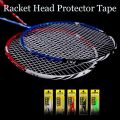 Easy To Peel Self Adhesive Badminton Racket Head Protection Anti-Friction Badminton Accessories Racket Frame Protector Racket Line Protection Racquet Guard Sport Equipment. 