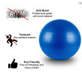 75CM Antiburst Exercise Gym ball with air pump, yoga ball, yoga ball 75cm, exercise ball. 
