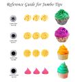 12Pcs cake decoration nozzles 12pcs Cake Piping Nozzle Tools Set Silicone Icing Piping Cream Pastry Bag, Stainless Steel Nozzle Pastry Tips Converter for Dessert Decoration. 
