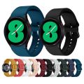 Samsung galaxy watch 4 Strap Soft Silicone Wristband For Samsung Galaxy Watch 4 40mm/44mm , Samsung watch 4 Classic 42mm/46mm Strap Replacement Watch Band. 