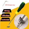Professional Ceramic Tile Gap Drill Bit Tiles Grout Remover for Floor Wall Seam Cement Cleaning Tools Construction Caulking Tool. 
