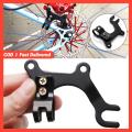 2 【Footprint】 【Hot Sale】 Isinplay Bicycle Disc Brake Modification Bracket Frame Adapter Mounting Holder Mountain Bike Disc Brake Converter V Brake Rack Disc Outdoor MTB Accessories. 