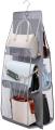 6 Pockets Double-sided Hanging Storage Bags with Hanging Hook / Handbag, Purse, Bags Organizer 1 Pcs. 