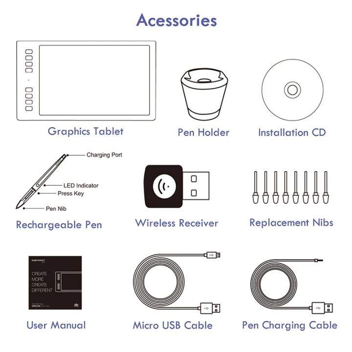 Huion%20Inspiroy%20Q11K%20Wireless%20Digital%20Graphic%20Drawing%20Tablet%20Pen%20Painting%20Tablets%20with%208192%20Levels%208%20Express%20Keys%20and%20Pen%20Holder%20-%20Image%206