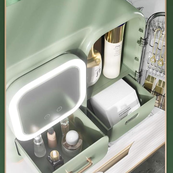 Makeup%20Organizer%20Storage%20Box%20With%20Mirror,%20Skincare%20Cosmetic%20Organizer%20Large%20-%20Image%208